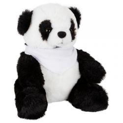 panda pluszak z logo